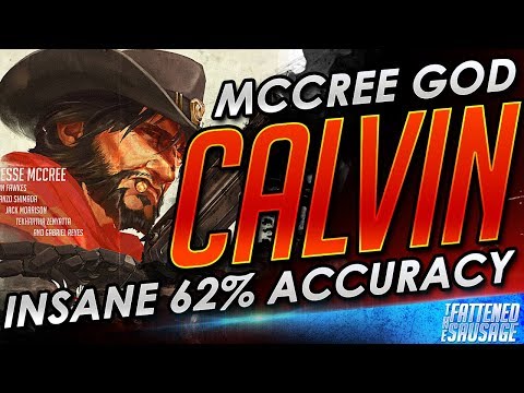 McCree GOD AimbotCalvin Gets The Luckiest Melee Kill & Hard Carries