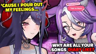 Michi listens to Numi's Songs even in the Gym