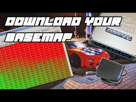 How to pull a basemap from the Apexi Power FC - RX7 FD R2
