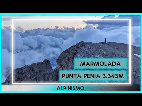 Via normale Punta Penia 3.343 m ◭ MARMOLADA | DOLOMITI