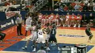 Hakim Warrick facial vs. Villanova 2004