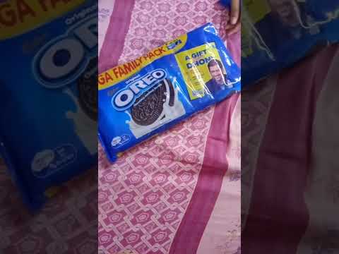 Cadbury original OREO chacolatey sand wich biscuit 🍪 MEGA FAMILY PACK 7× 131.25 g
