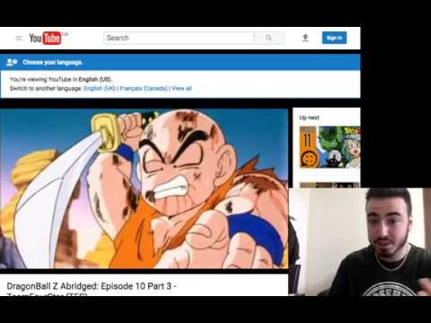dragonball abridged episode 10 part 3 reaction