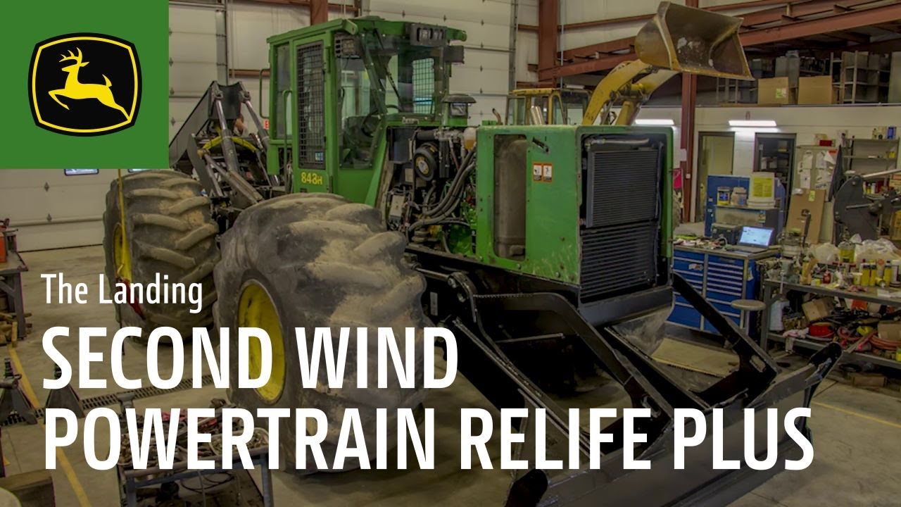 Second Wind with John Deere Powertrain ReLife Plus Program | A.M. Logging | John Deere Forestry