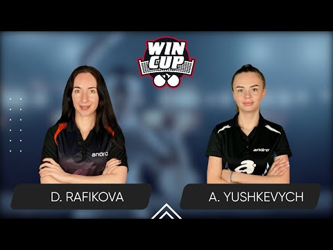 07:00 Diana Rafikova - Anastasiia Yushkevich 15.02.2025 WINCUP Women Professional. Table 1