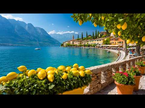 Entspannter Spaziergang am Gardasee: Das alpine Juwel Italiens | 4K HDR