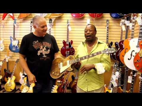 Charles Wright visits Norman's Rare Guitars