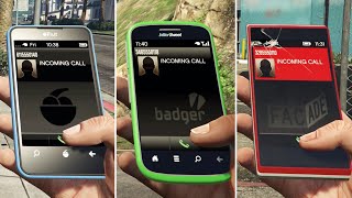 All GTA 5 Phone Calls From the Beginning to Final 