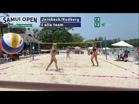 Samui Open Beach Volleyball Tournament 2023: Jernbeck/Rudberg vs IAM Team