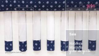 Saia para Berço Nobreza Marinho | Ref: 61429