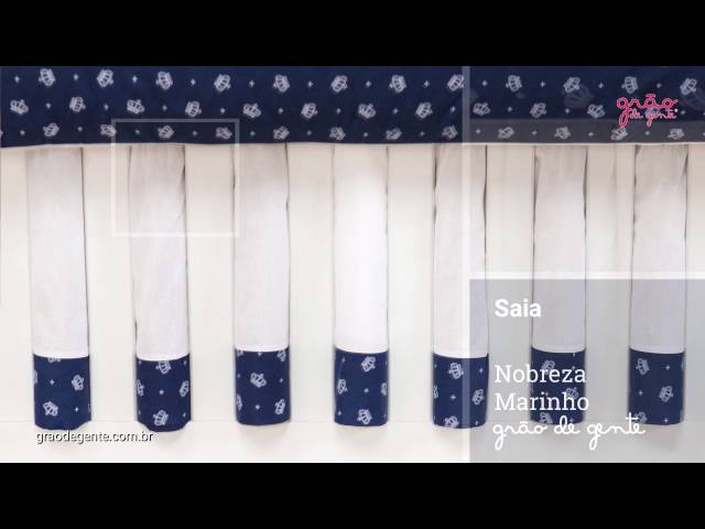 Saia para Berço Nobreza Marinho | Ref: 61429