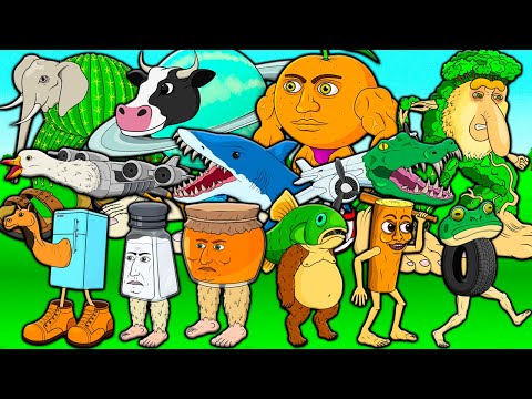 ALL SERIES ORIGIN STORIES OF ITALIAN BRAINROT AI ANIMALS! Cartoon Animation