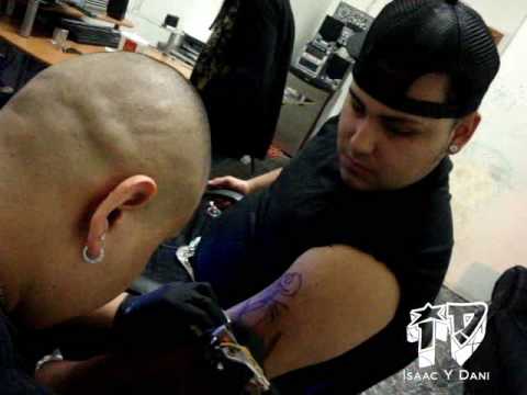 Isaac Y Dani getting tattoos by Gonzo - Dream City Tattoo - Tattoo Factory