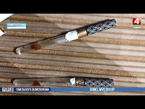 В Мозыре правоохранители задержали наркосбытчика видео