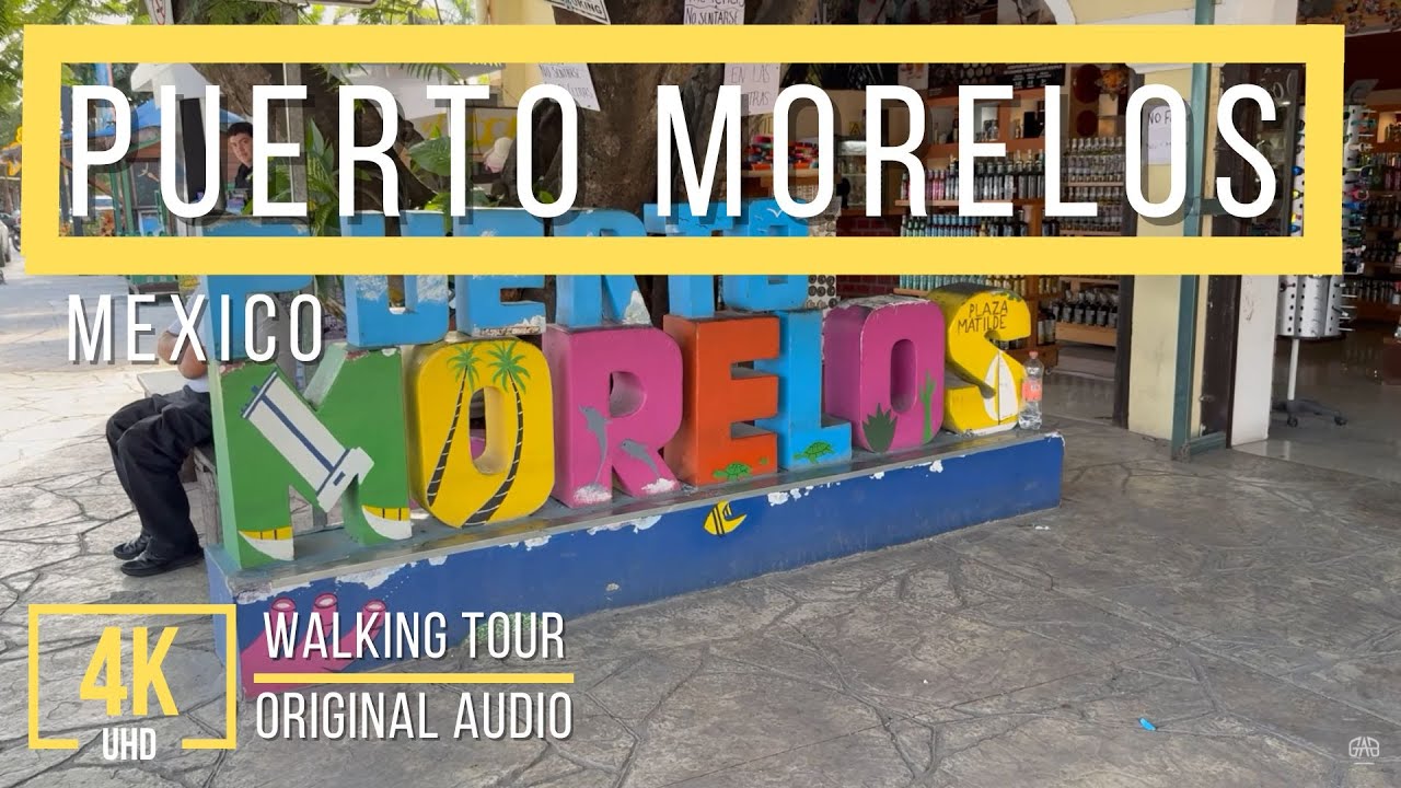 Puerto Morelos Beach Walk