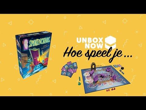 Hoe speel je het bordspel Spokenchaos - Speluitleg