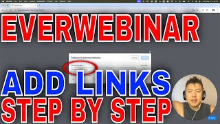 ✅  How To Add Links To EverWebinar🔴