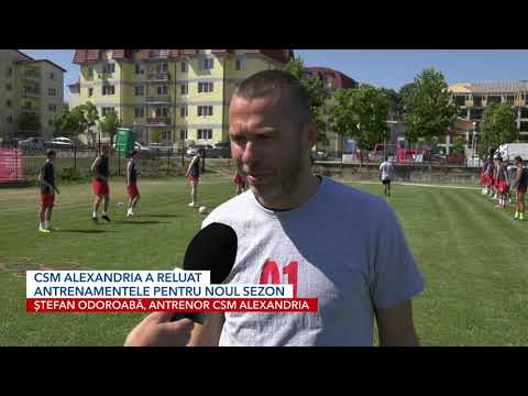 ȘTEFAN ODOROABĂ, NOUL ANTRENOR AL CSM ALEXANDRIA