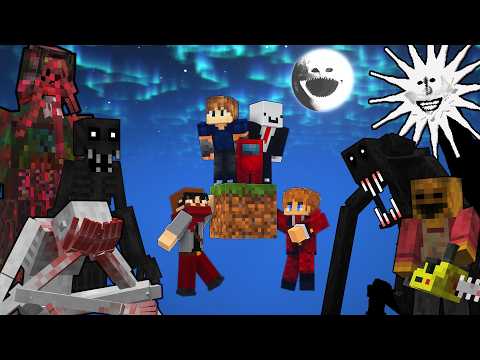 4 idiots Trapped on Horror One Block!