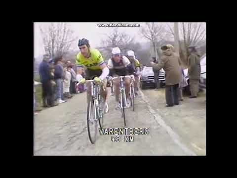 Tour des Flandres 1986 - Adrie van der Poel bat Sean Kelly