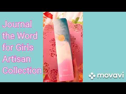 NIV Journal the Word Artisan Collection Bible for Girls Marbled Edition