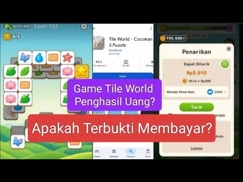 Does the TILE WORLD game pay? It turns out the money-making Tile World app isn't proven to pay!