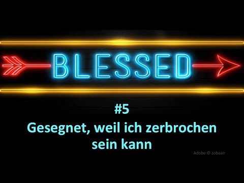 Sermon series: Blessed - blessed because... I can be broken (5/14) | Jürgen Fischer