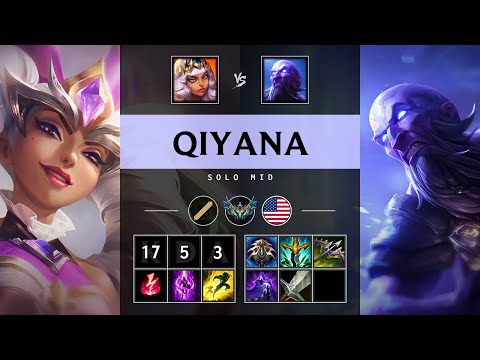 Qiyana Mid vs Ryze: Legendary - NA Challenger Patch 14.24