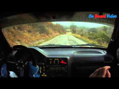 Cameracar 5°Rally Ronde Monte Caio 2014 Iraldi-Amerio Peugeot 106 N2 2° di classe