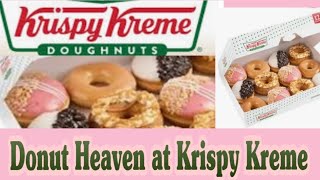 Krispy Kreme Doughnuts||Donut Heaven at Krispy Kreme|| Hot & Fresh||Ultimate Krispy Kreme Experience