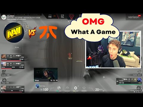 Sgares Shocked on Fnatic Winning Round VS NaVi in Map 1