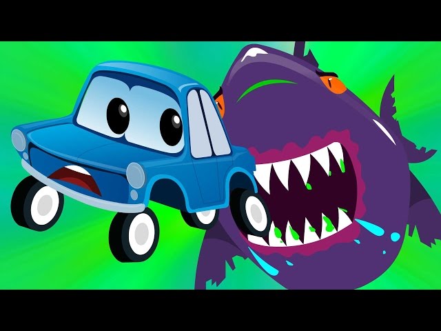 Zeek And Friends | Scary Flying Shark | Car Songs And Rhymes For Videos
