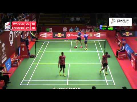 Ade Yusuf/Wahyu Nayaka Arya Pankaryanira (Indonesia) VS Ivan Sozonov/Vladimir Ivanov (Russia)