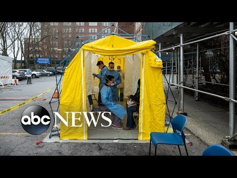 Hospitals under pressure from the outbreak