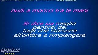 Tra le mani karaoke Carmen Ferreri [EMMELLE KARAOKE]