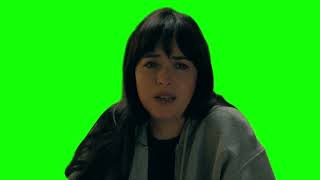 Madame Web "you can't change anything" green screen