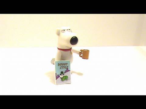 Video review of the 2009 Series I; 6 inch scale Brian Griffin figure from family