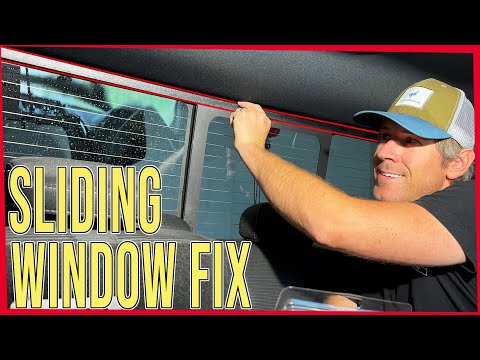 Sliding Rear Window Track FIX | Ford F150