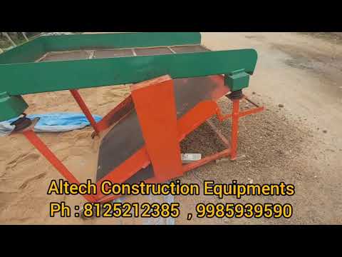 Vibratory Sand screening machine