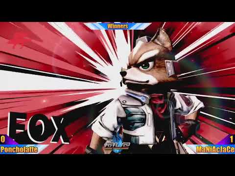 Ultimate SmashaPalooza #19: Winners Semis - MaNiAcJaCe (Ike) vs Poncholatte (Fox, Wolf)