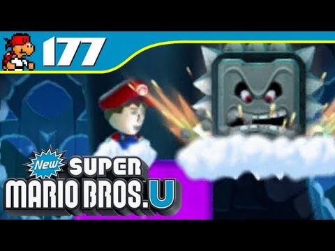 New Super Mario Bros. U | Boost Mode: Thwomp Castle Cash Flow - 177 (Wii U Gameplay Walkthrough)