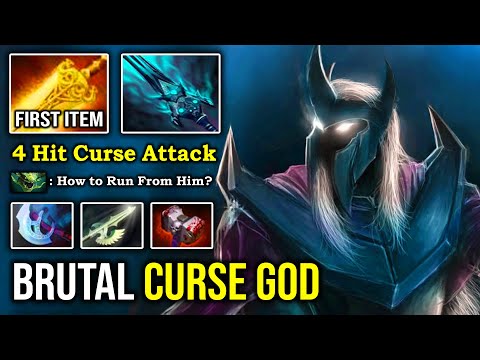 How to Carry Abaddon Like a 9K God with First Item Radiance 4 Hits Curse Attack Crazy Raid Boss DotA