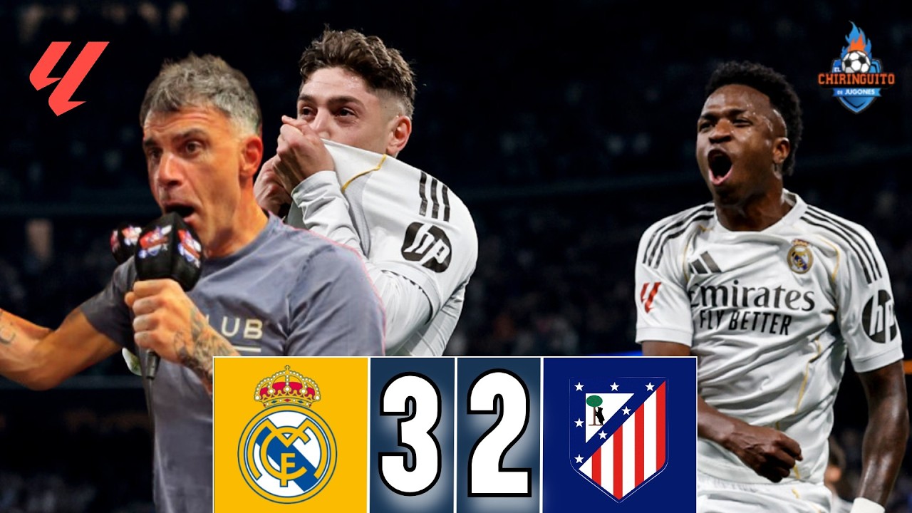 🔥 ¡El REAL MADRID se lleva el DERBI con un VINICIUS ESTELAR! | Resumen Chiringuito Inside