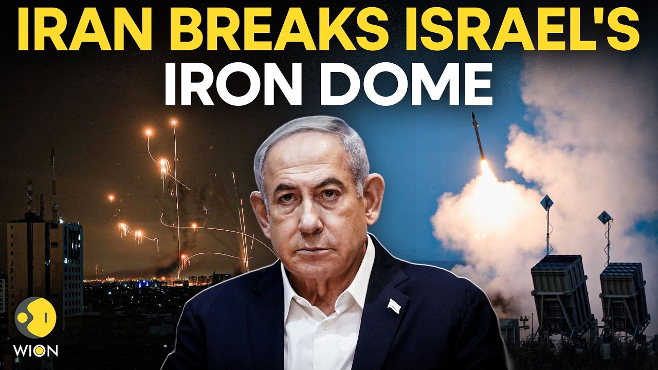 Israel-Iran War LIVE: Iran’s Monster Missiles Breach Iron Dome, Israeli Cities Under Fire | WION