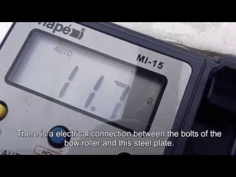 Refit Dufour 35 - Lightning protection # 1