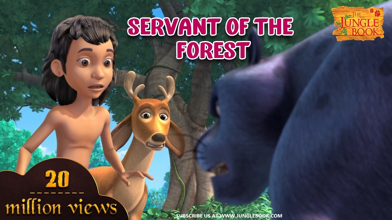 SERVANT OF THE FOREST | Jungle Book 2 Cartoon For Kids | Jungle Book Mega Episode | English Stories