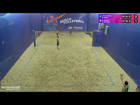 08:45 I. Romanenko / V. Kelbas - M. Anhelov / V. Antoniuk 13.04.2023 | Winners Beach Volleyball