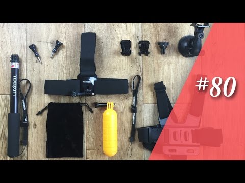 Luxebell 8 in 1 Zubehör Halter Set für Gopro Hero 2 3 3+ 4 5 6  // deutsch // in 4K #80