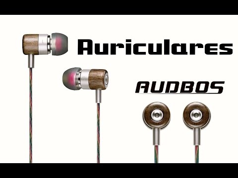 Auriculares de madera AUDBOS