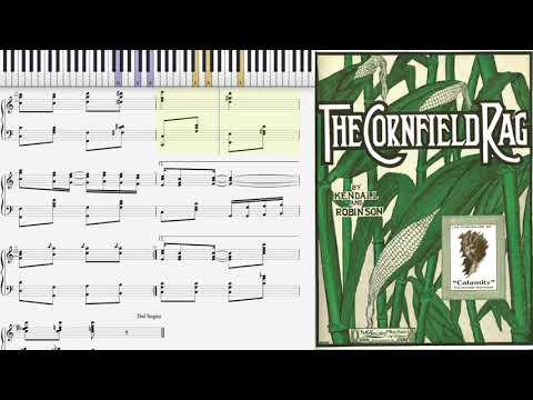 The Cornfield Rag by J. Russel Robinson (1912, Ragtime piano)